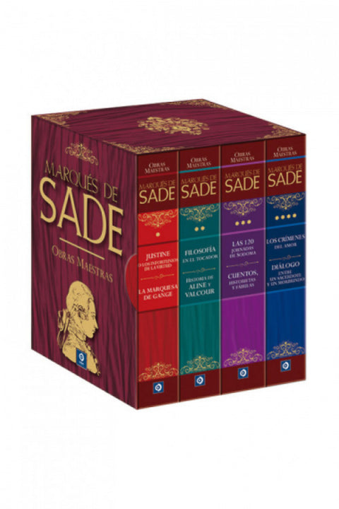 Marqués de Sade (4 volúmenes) 