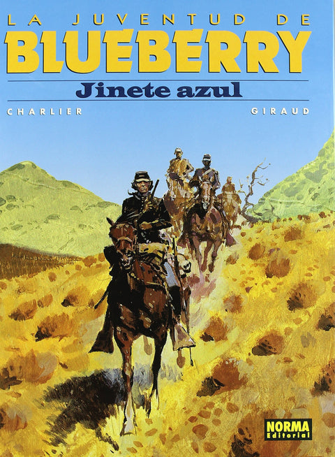  Blueberry 14 jinete azul 