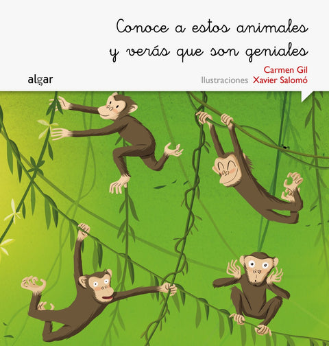  CONOCE A ESTOS ANIMALES Y VERÁS QUE SON GENIALES (MANUSCRITA) 