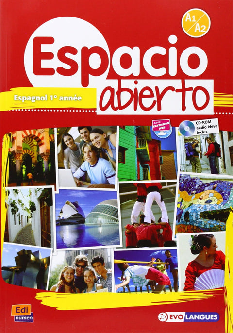  Espacio abierto A1/A2 Livre eleve +cd 