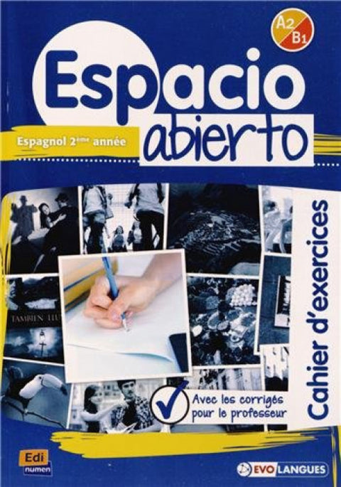  Espacio Abierto A2/B1 -Cah. d'exercice Claves 
