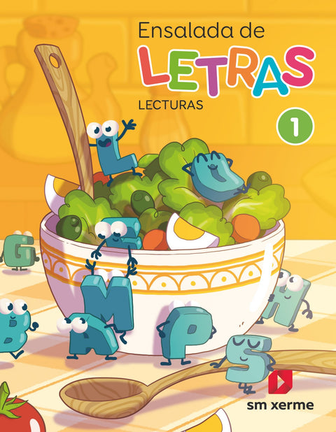  ENSALADA DE LETRAS 1ºPRIMARIA. LECTURAS. MÁIS SAVIA. GALICIA 2019 