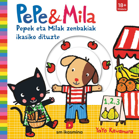  Pepek eta Milak zenbakiak ikasiko dituzte 
