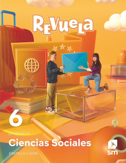  Ciencias Sociales 6ºPrimaria. Revuela. Castilla y León 2023 