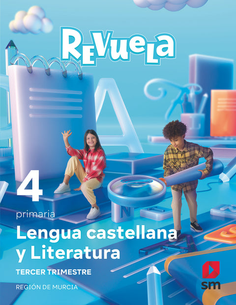  Lengua Castellana y Literatura. 4 Primaria. Trimestres. Revuela. Región de Murcia 