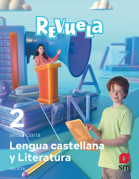  LENGUA CASTELLANA LITERATURA 2ºESO. REVUELA. GALICIA 2023 