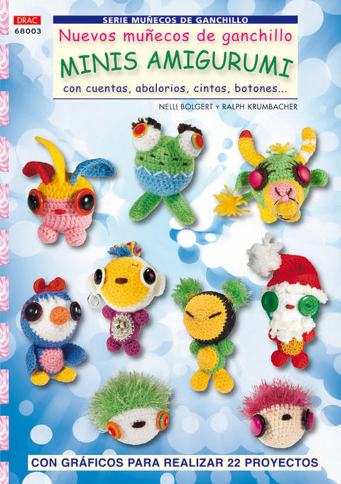  Nuevos muñecos de ganchillo.Minis amigurumi 