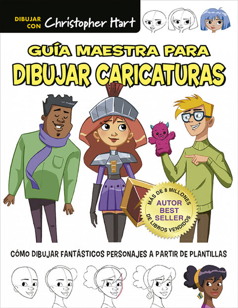  Guía maestra para dibujar caricaturas 