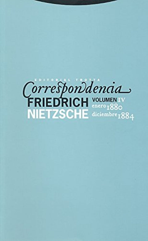 Correspondencia IV (Enero 1880 - Diciembre 1884) 