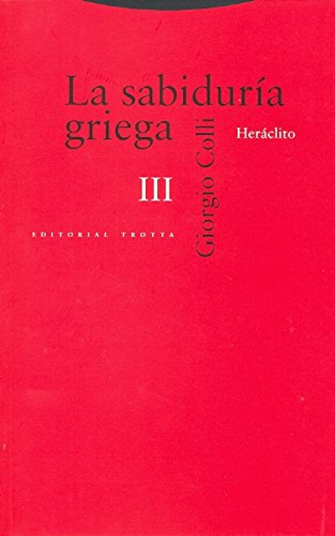  La sabiduría griega III 