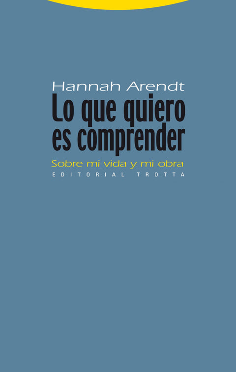  Lo que quiero es comprender 