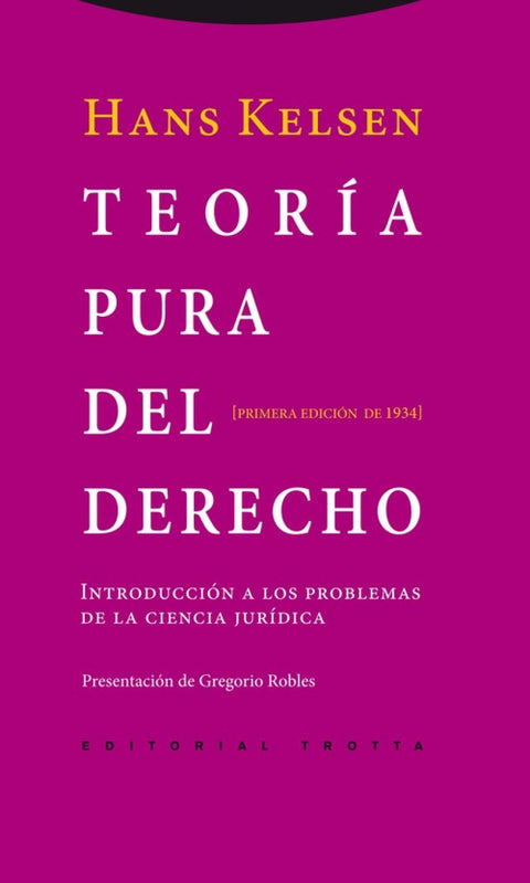  Teoría pura del derecho 
