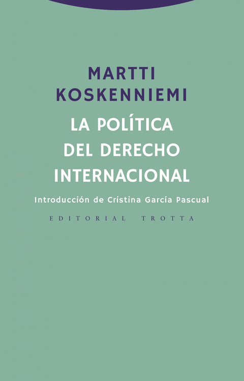  La política del derecho internacional 