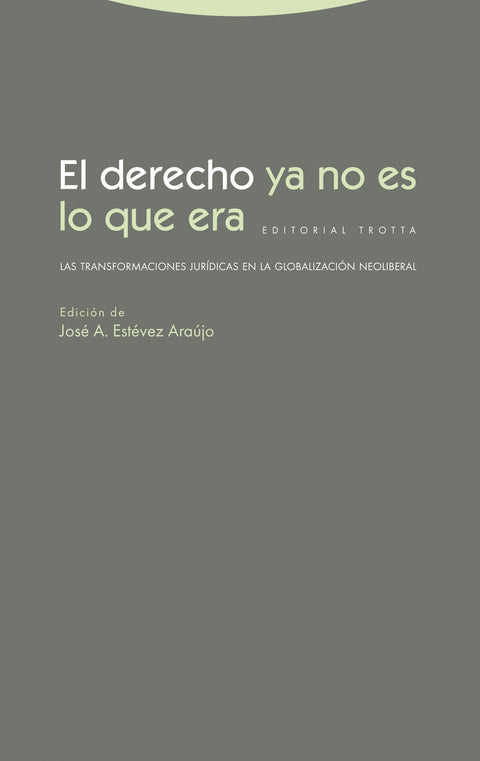  El derecho ya no es lo que era 
