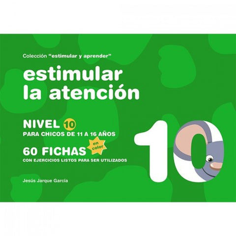  Estimular la atencion:nivel 10 para niños de 11 a 16 años 
