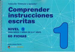  COMPRENDER INSTRUCCIONES ESCRITAS - NIVEL 1 