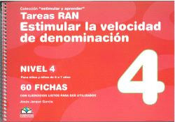  Tareas RAN. Estimular la velocidad de denominación - NIVEL 4 