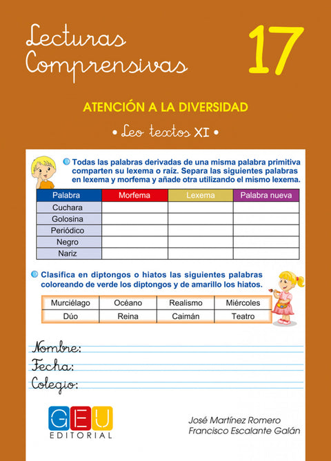  Lecturas comprensivas 17 