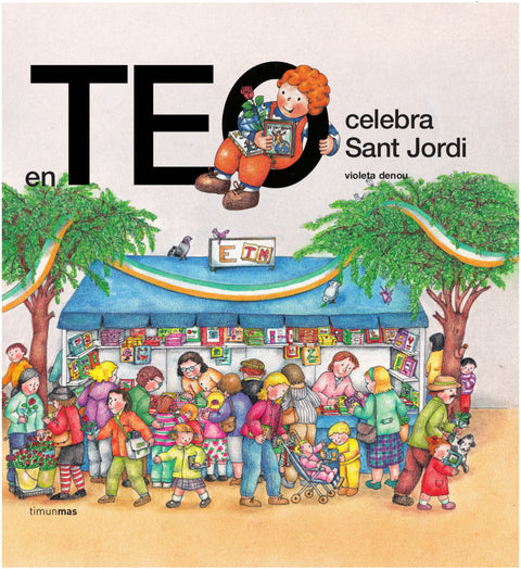  En Teo celebra Sant Jordi 