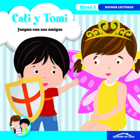  Cati y Tomi juegan con sus amigos 