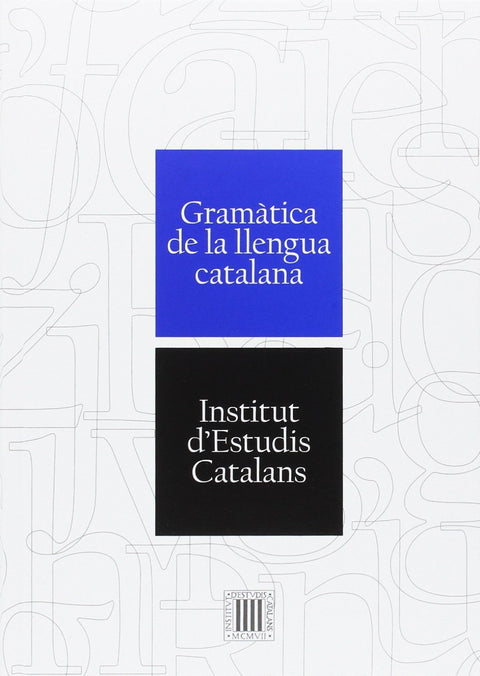  Gramática de la llengua catalana 