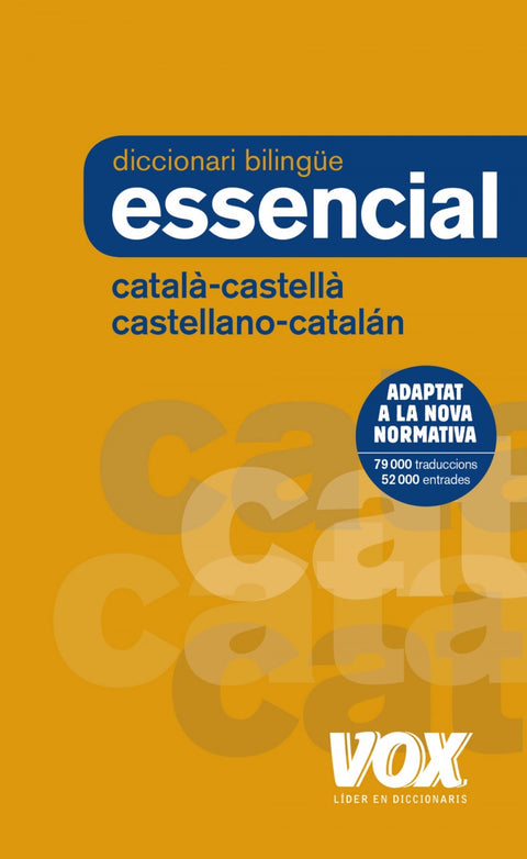  DICCIONARI ESSENCIAL CATALÁ-CASTELLÀ/CASTELLANO-CATALÁN 