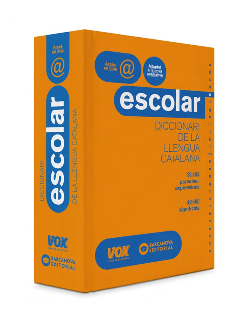 DICCIONARI ESCOLAR DE LLENGUA CATALANA 