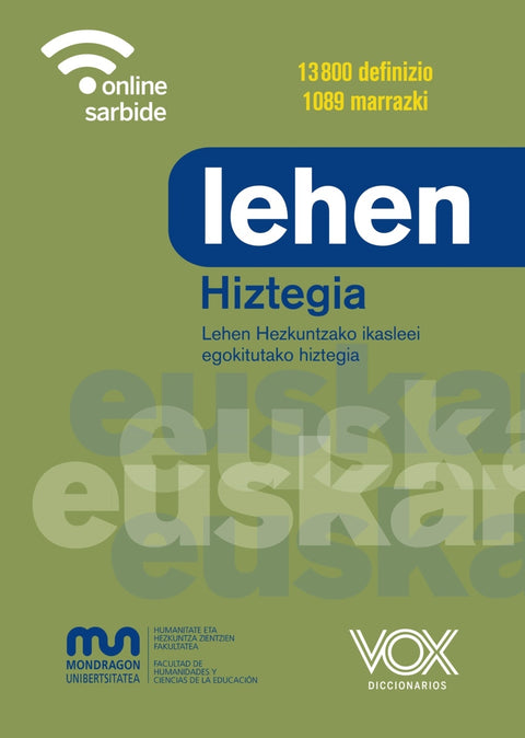  Lehen Hiztegia 