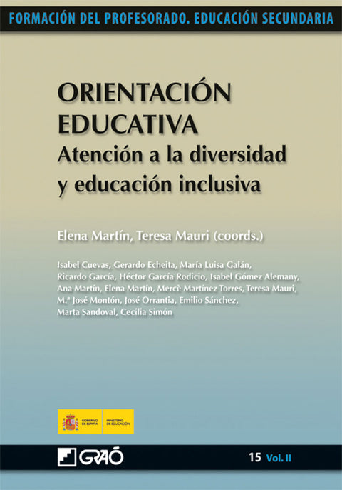  Orientación Educativa. Atención a ladiversidad y educación inclusiva 