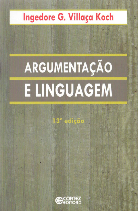  Argumentação e linguagem 