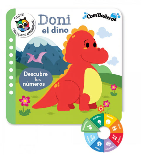 DONI EL DINO - DESCUBRE LOS NUMEROS (COMBAÑEROS) 