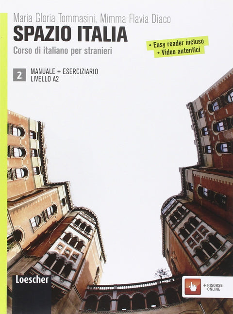  SPAZIO ITALIA 2 (LIBRO + ESERCIZIARIO) 