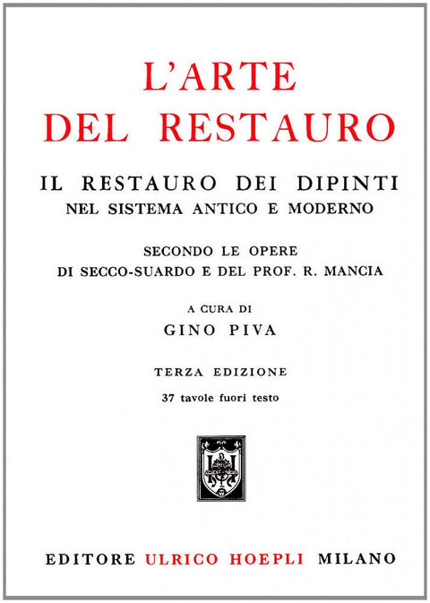  L'arte del restauro 