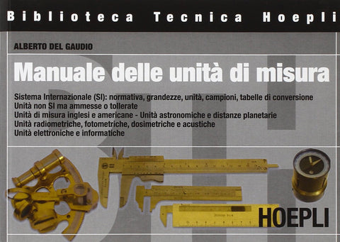  Manuale delle unitá di misura 