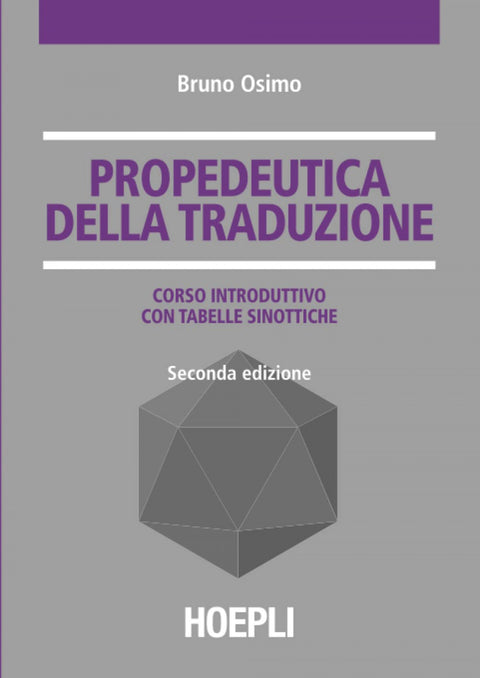  Propedeutica della traduzione 