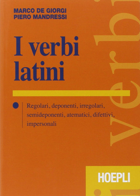  I verbi latini 