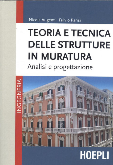  TEORIA E TECNICA DELLE STRUTTURE IN MURATURA 