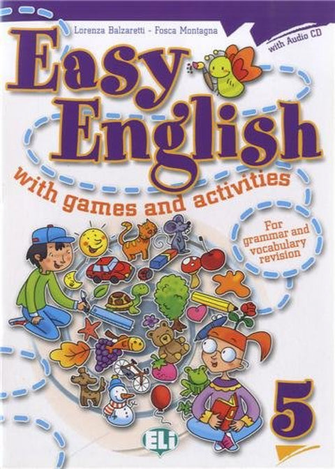  Easy english 5 with games and activities + cd 