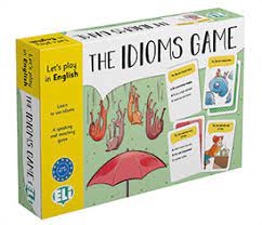  THE IDIOMS GAME (LETS PLAY IN ENGLISH) CAJA JUEGO 