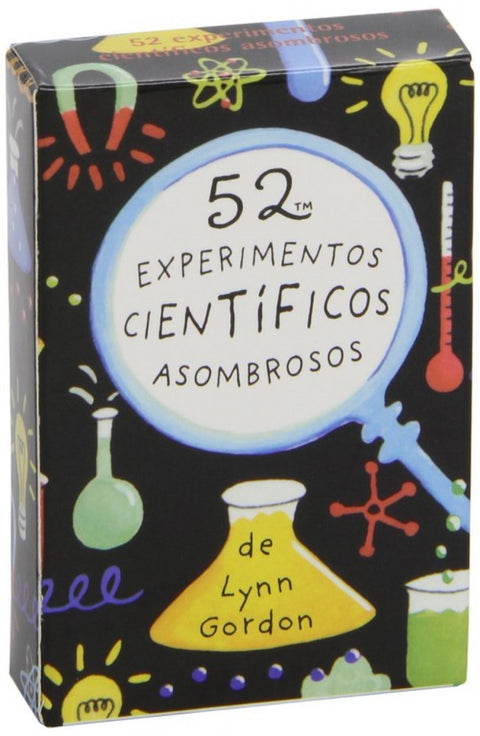  BARAJA 52 EXPERIMENTOS CIENTIFICOS ASOMBROSOS 