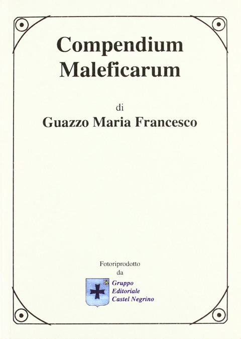  Compendium maleficarum 