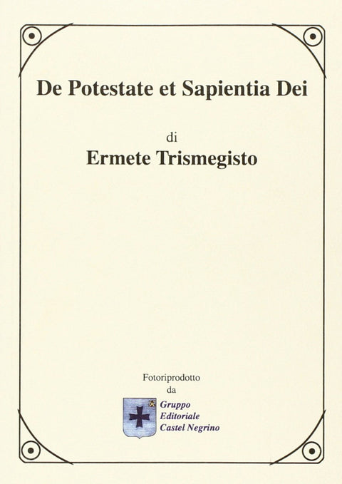  De potestate et sapientia dei 