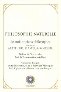  Philosophie naturelle 