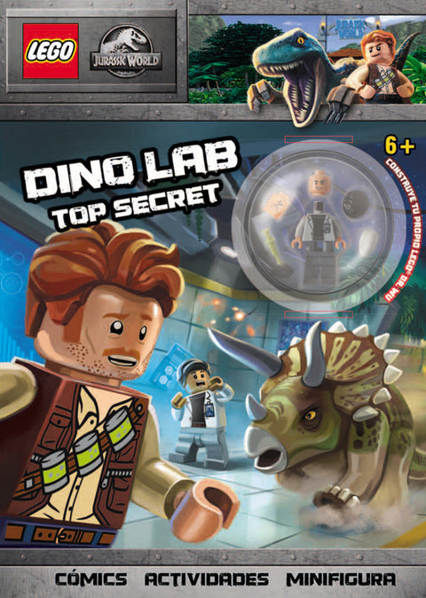  LEGO JURASSIC WORLD. DINO LAB TOP SECRET 