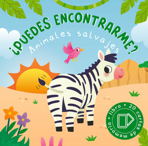  Animales salvajes (Libro+20 cartas) 
