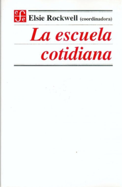  La escuela cotidiana 