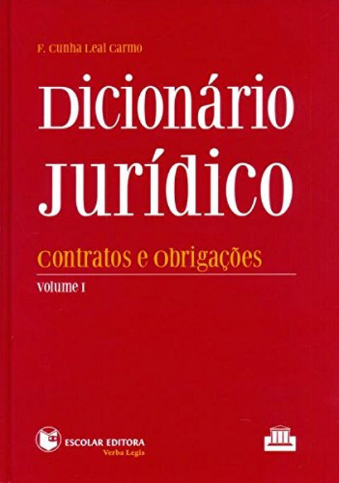 Dicionário Jurídico - Vol. I 