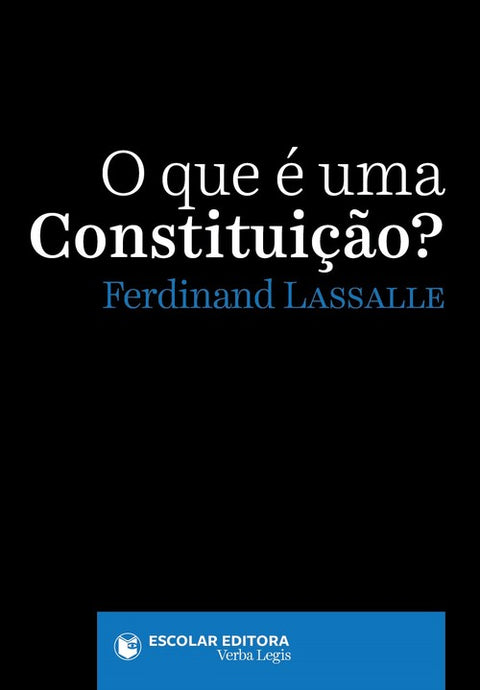  Que é Uma ConstituiÇao?, O 