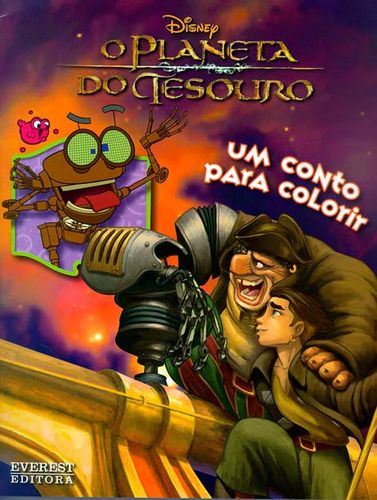  O PLANETA DO TESOURO: UM CONTO PARA COLORIR 