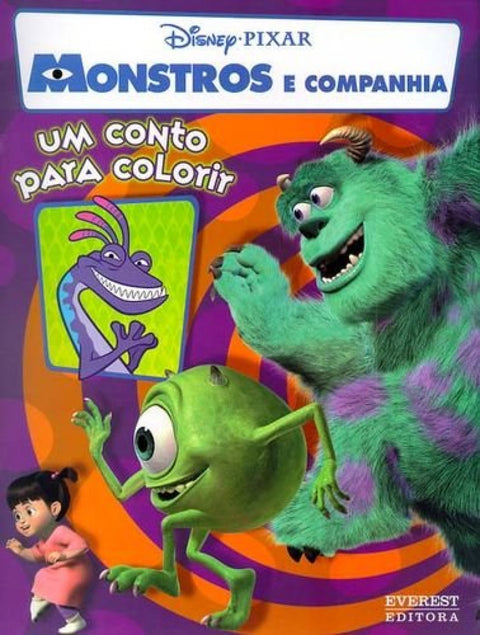  MONSTROS E COMPANHIA: UM CONTO PARA COLORIR 